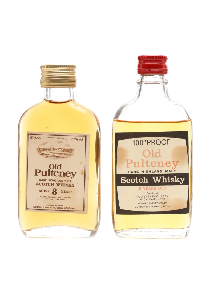 Old Pulteney 8 Year Old 100 Proof Gordon & MacPhail 2 x 5cl