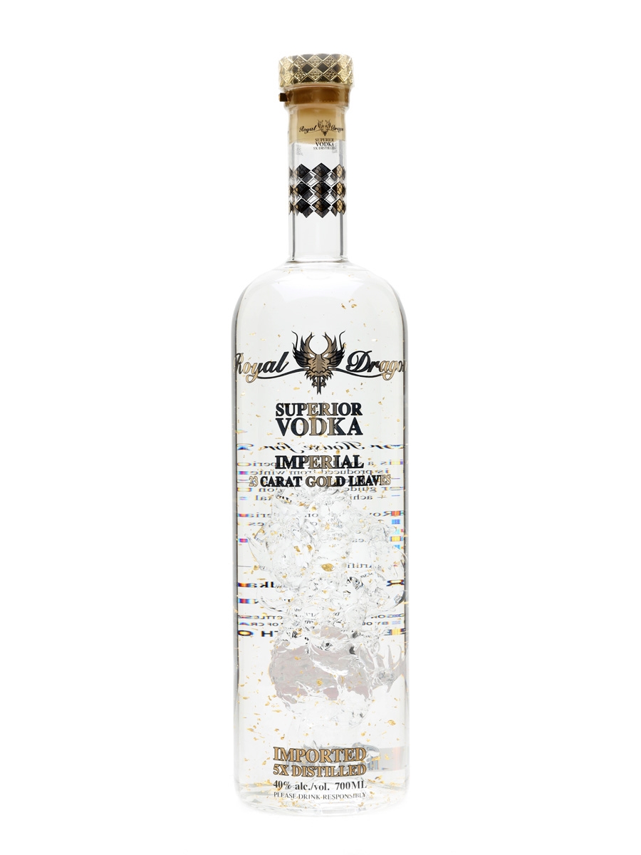 その他  Dragon SUPERIOR VODKA 5X DISTILLED Royal Dragon Superior Vodka Imperial 700ml