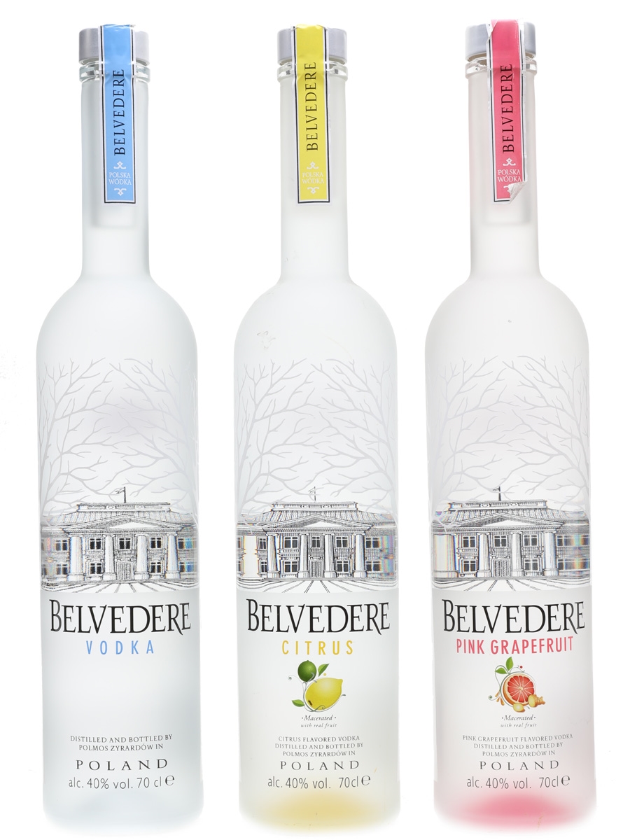 belvedere vodka flavors