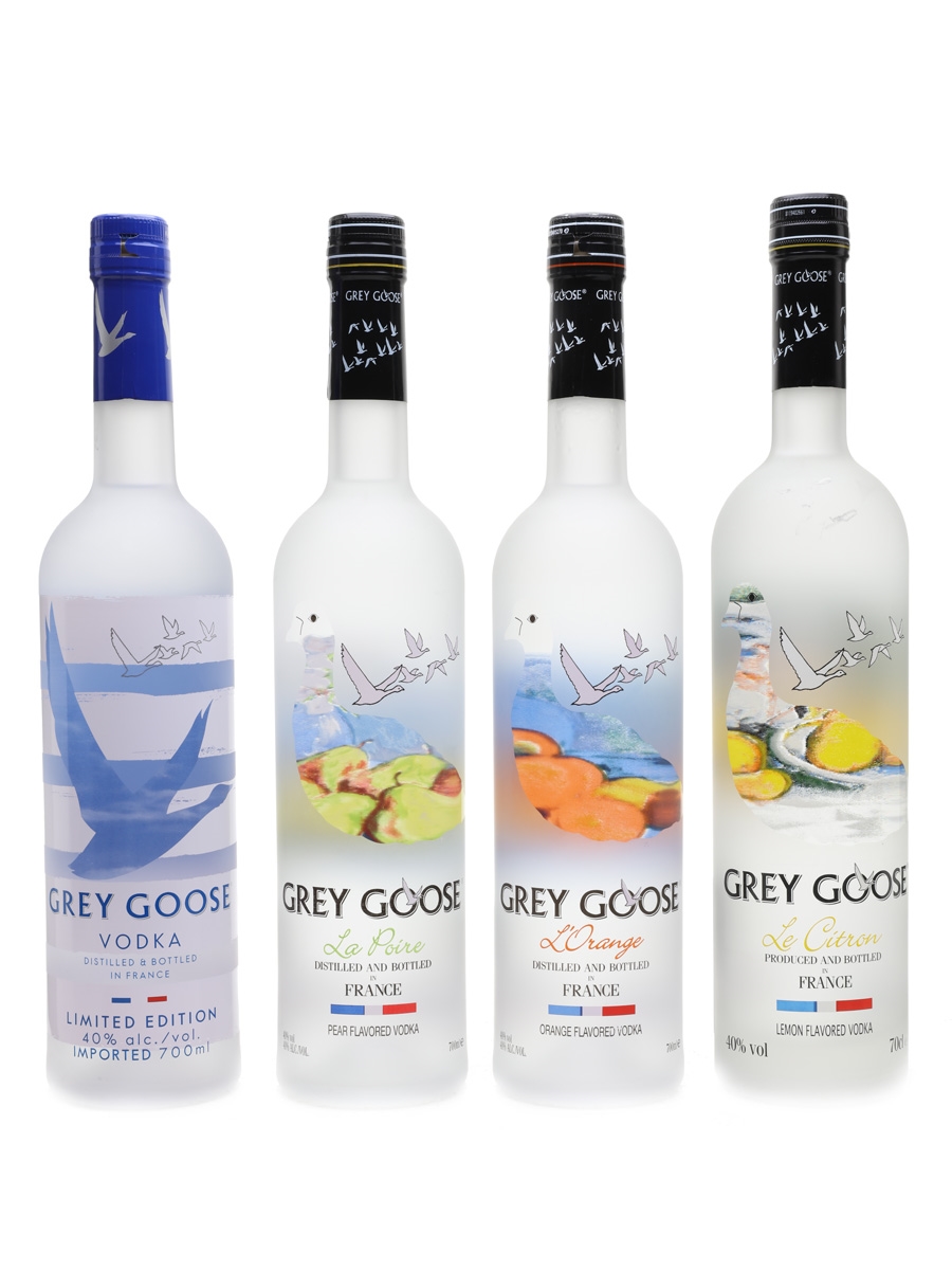 Grey Goose Vodka  4 x 70cl / 40%