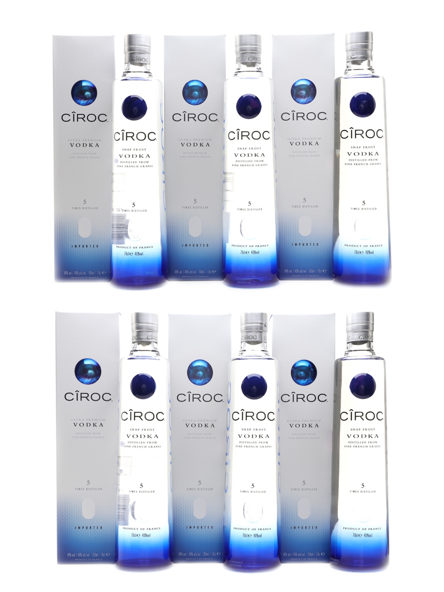 Ciroc Vodka  6 x 70cl / 40%