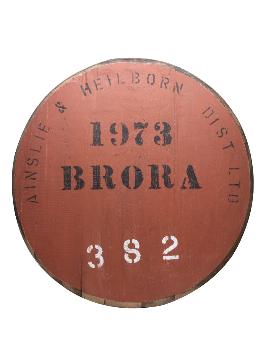 Brora 1973 Cask End Number 382 
