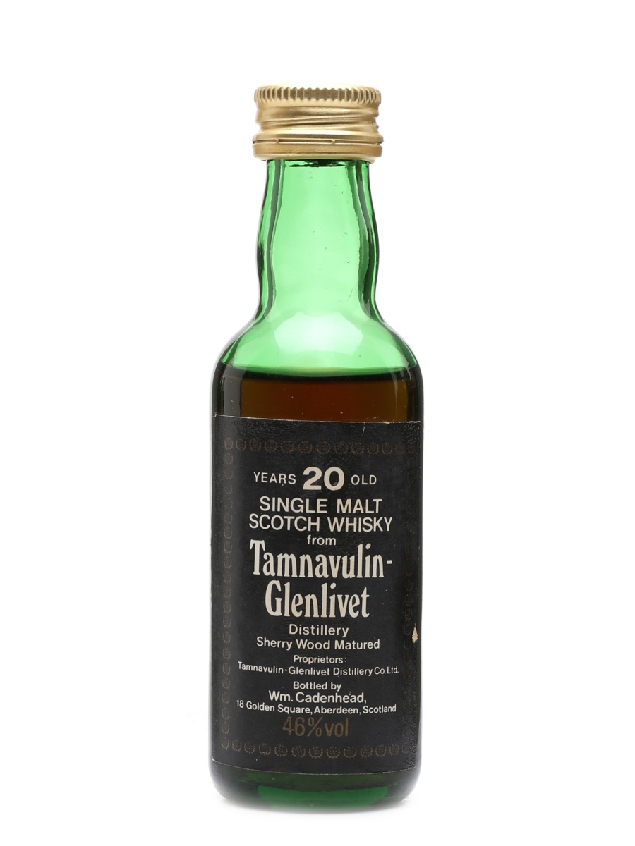 Tamnavulin-Glenlivet 20 Year Old Cadenhead's 5cl / 46%