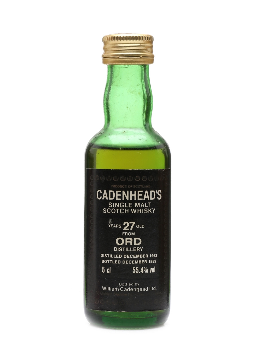 Ord 1962 27 Year Old Cadenhead's 5cl / 55.4%
