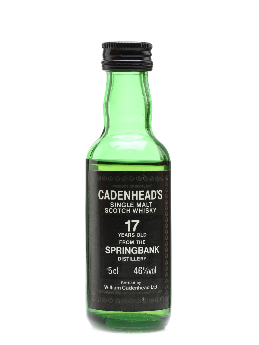 Springbank 17 Year Old Cadenhead's 5cl / 46%