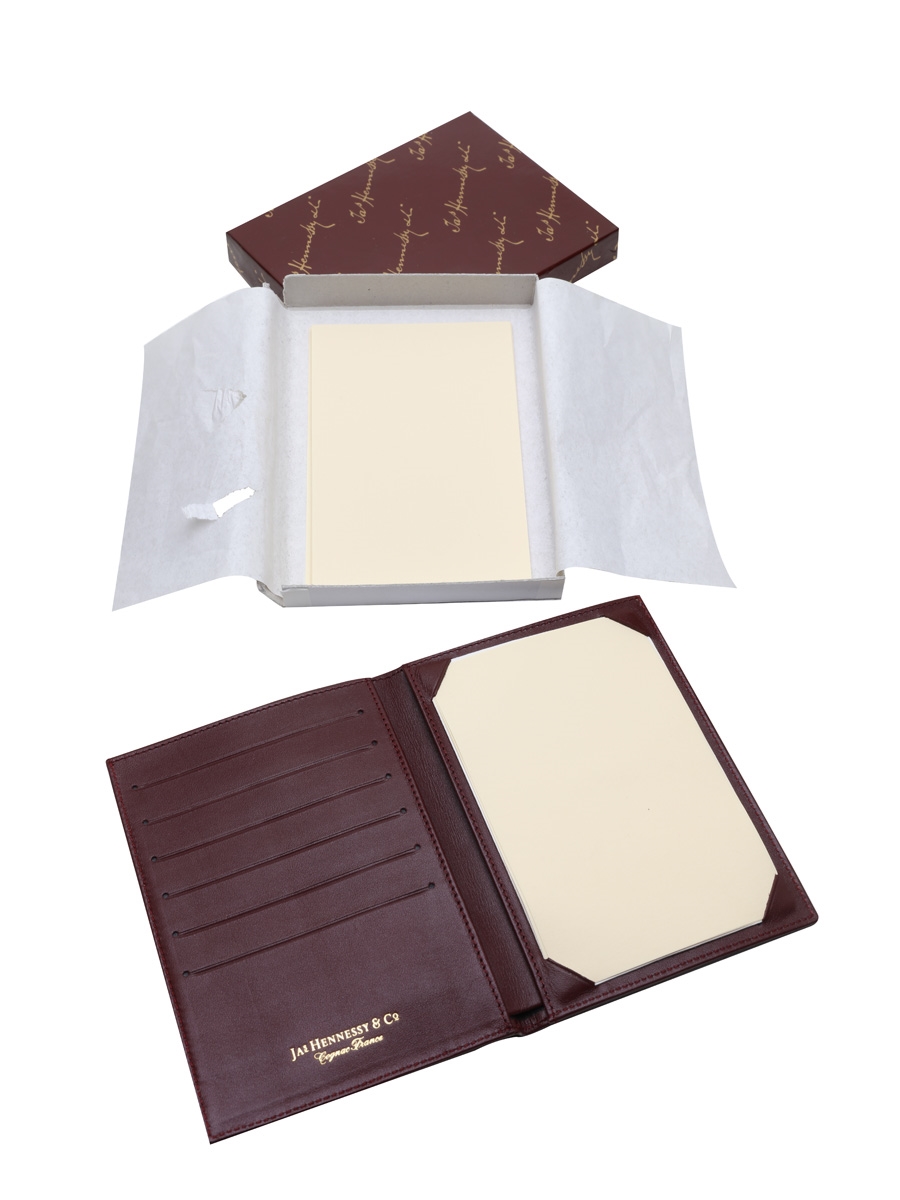 Hennessy Notepad & Wallet Leather 