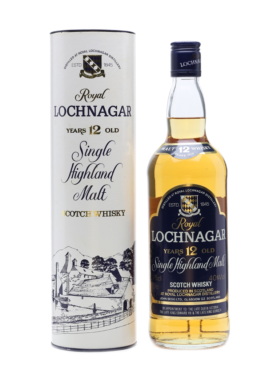 Royal Lochnagar 12 Year Old Bottled 1980s 75cl / 40%