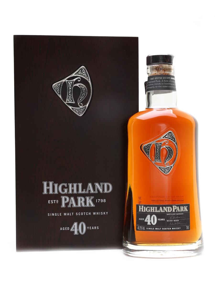 Highland Park 40 Year Old  70cl / 48.3%/