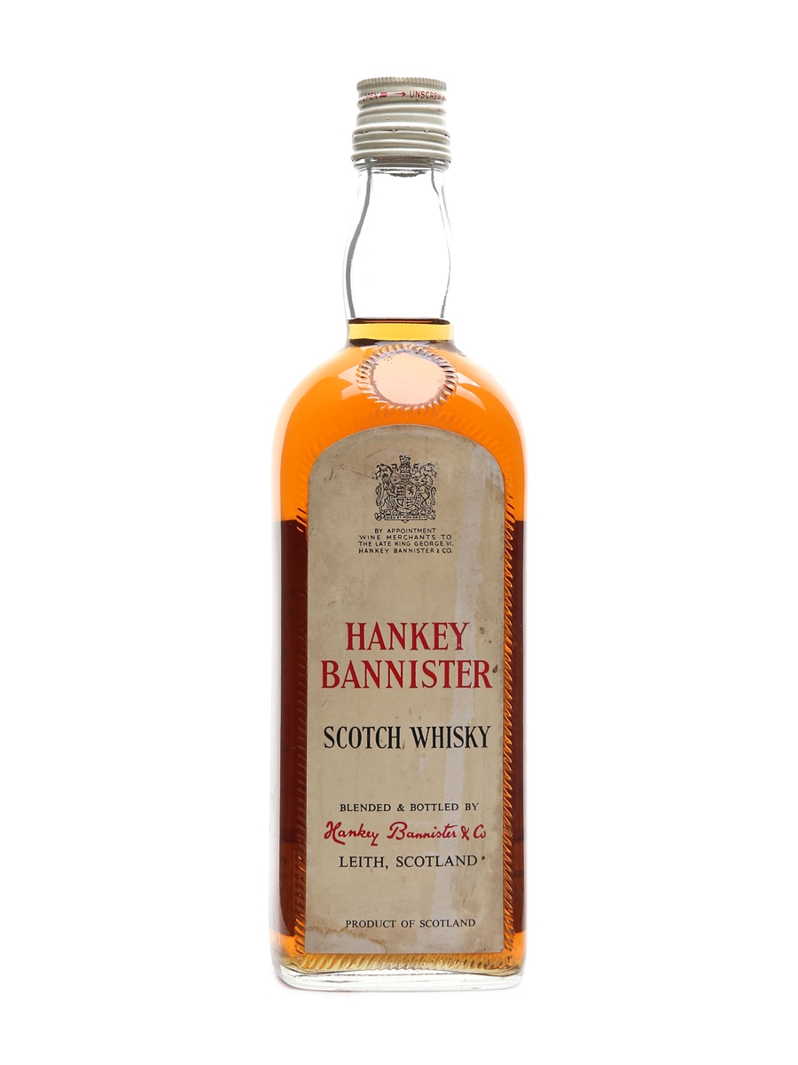 Hankey Bannister Bottled 1950s - Saccone & Speed 75cl / 43%