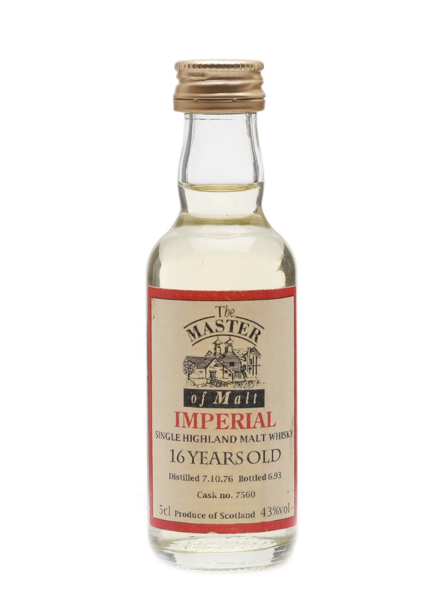 Imperial 1976 16 Year Old Master Of Malt 5cl / 43%