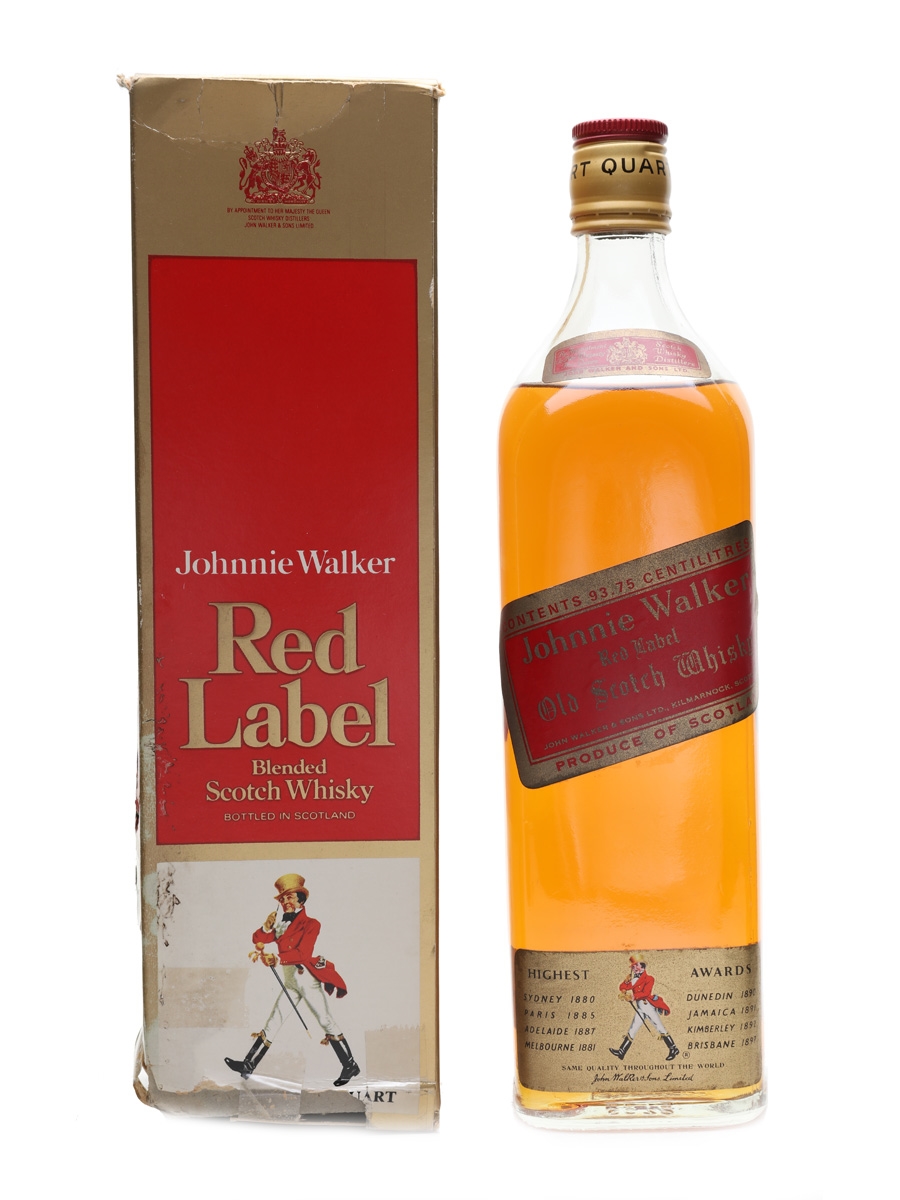 Johnnie Walker Red Label - Lot 23265 - Buy/Sell Blended Whisky Online