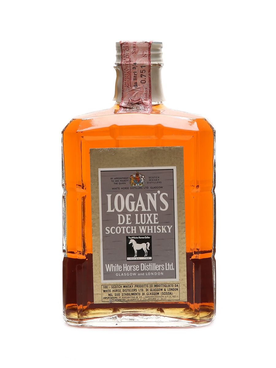 Logan De Luxe Bottled 1960s White Horse Distillers 75cl / 43%