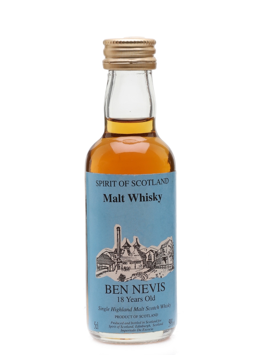 Ben Nevis 18 Year Old Spirit Of Scotland 5cl / 59%