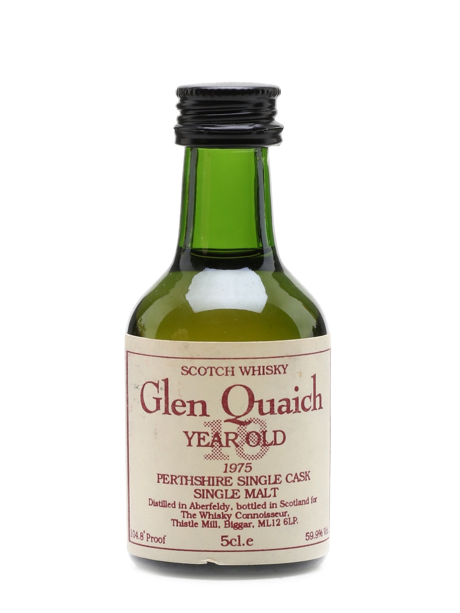 Glen Quaich 1975 18 Year Old The Whisky Connoisseur 5cl / 59.9%