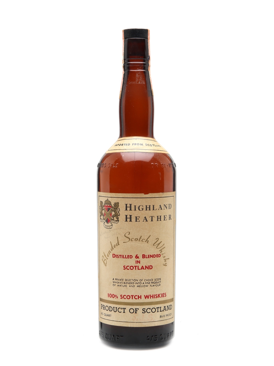 Highland Heather Bottled 1940s 75cl / 43.4%