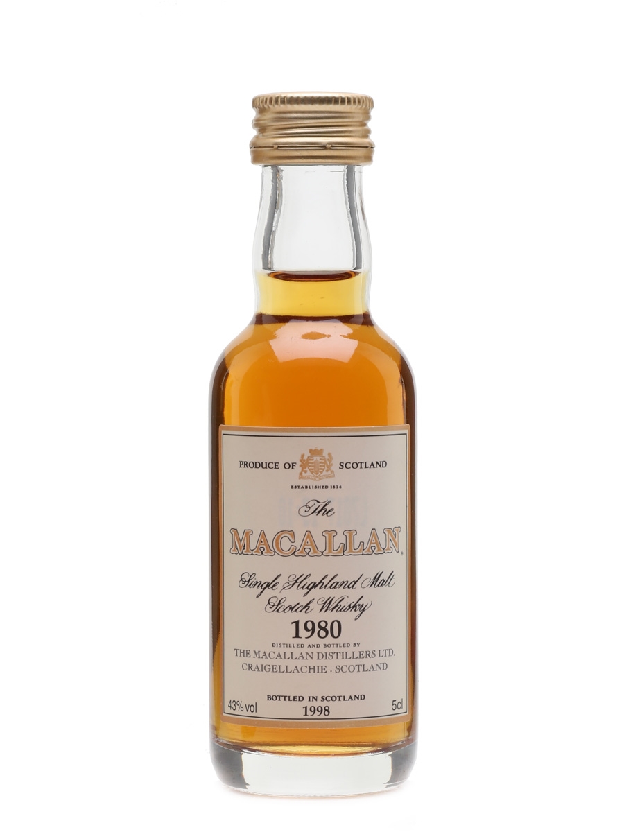 1980 macallan whiskey