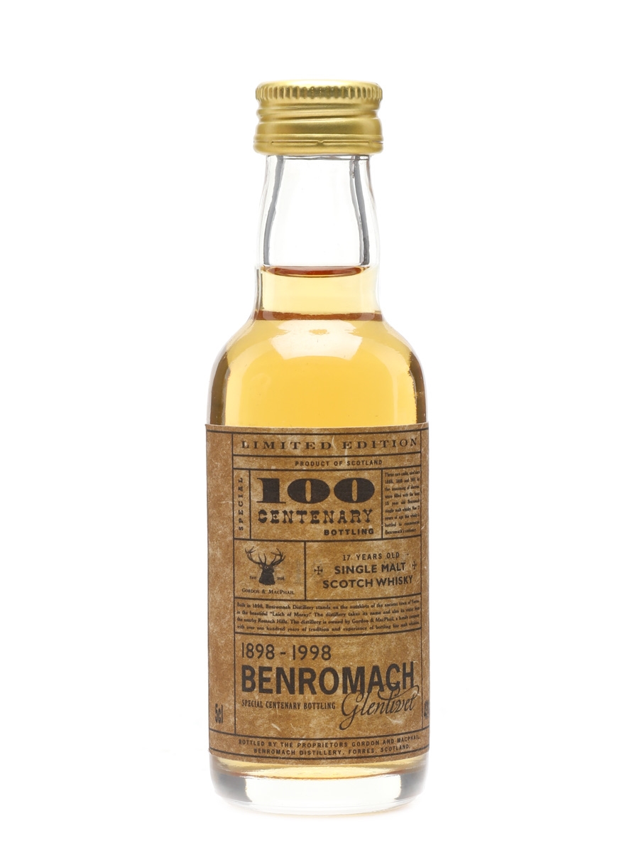 Benromach 17 Year Old Centenary Bottling 5cl / 43%