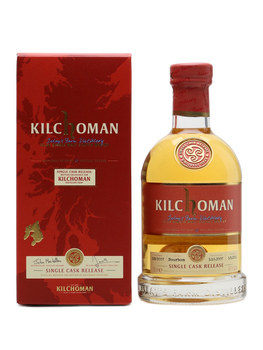 Kilchoman 2007 Single Cask Release Distillery Shop 70cl