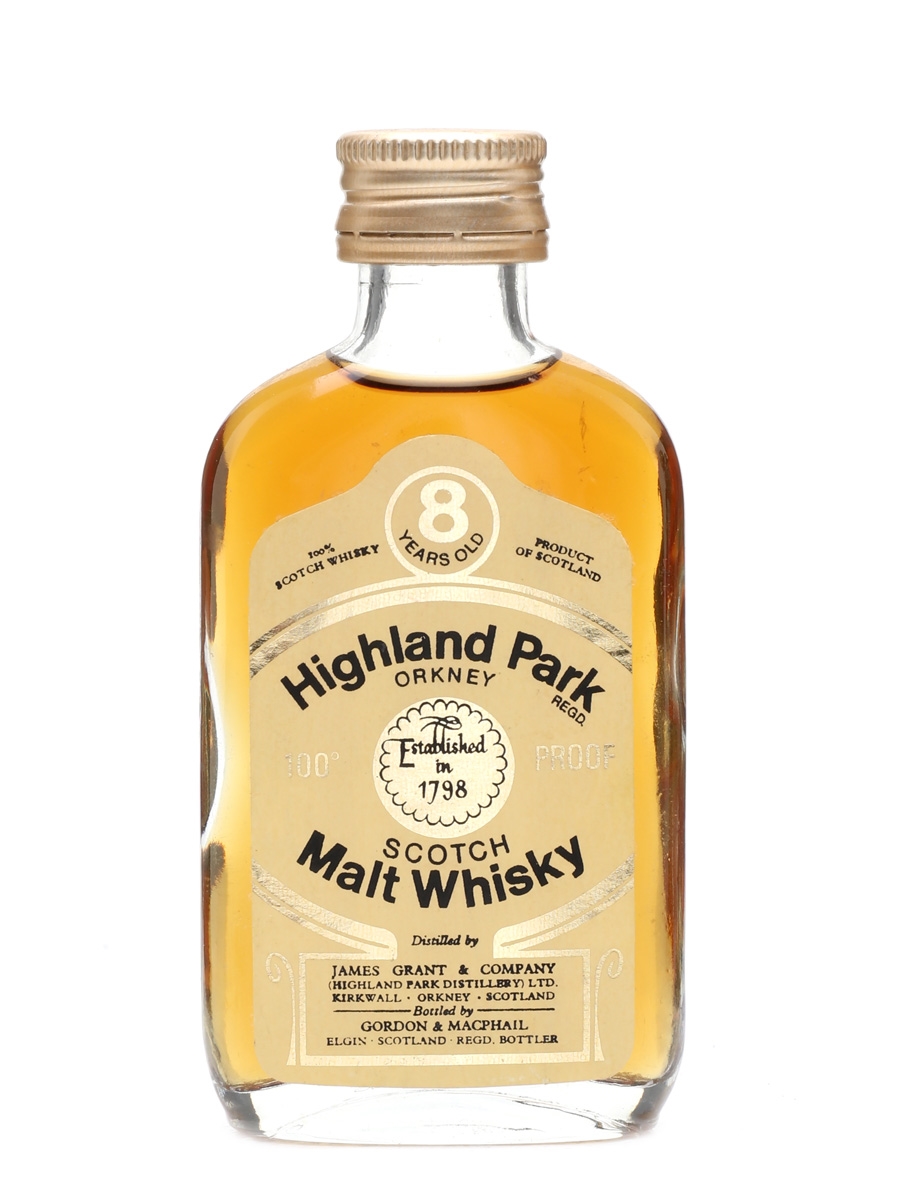 Highland Park 8 Year Old 100 Proof Gordon & MacPhail 5cl / 57%