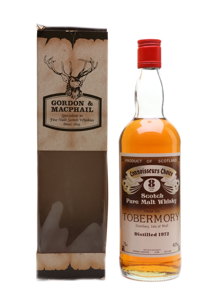 Tobermory 1972 8 Year Old Connoisseurs Choice 75cl / 40%