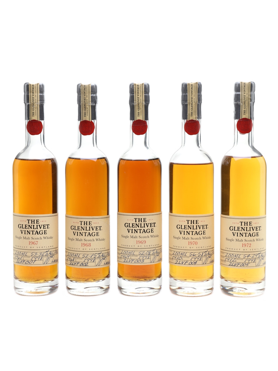 Glenlivet Vintage Collection - Lot 26670 - Buy/Sell Speyside