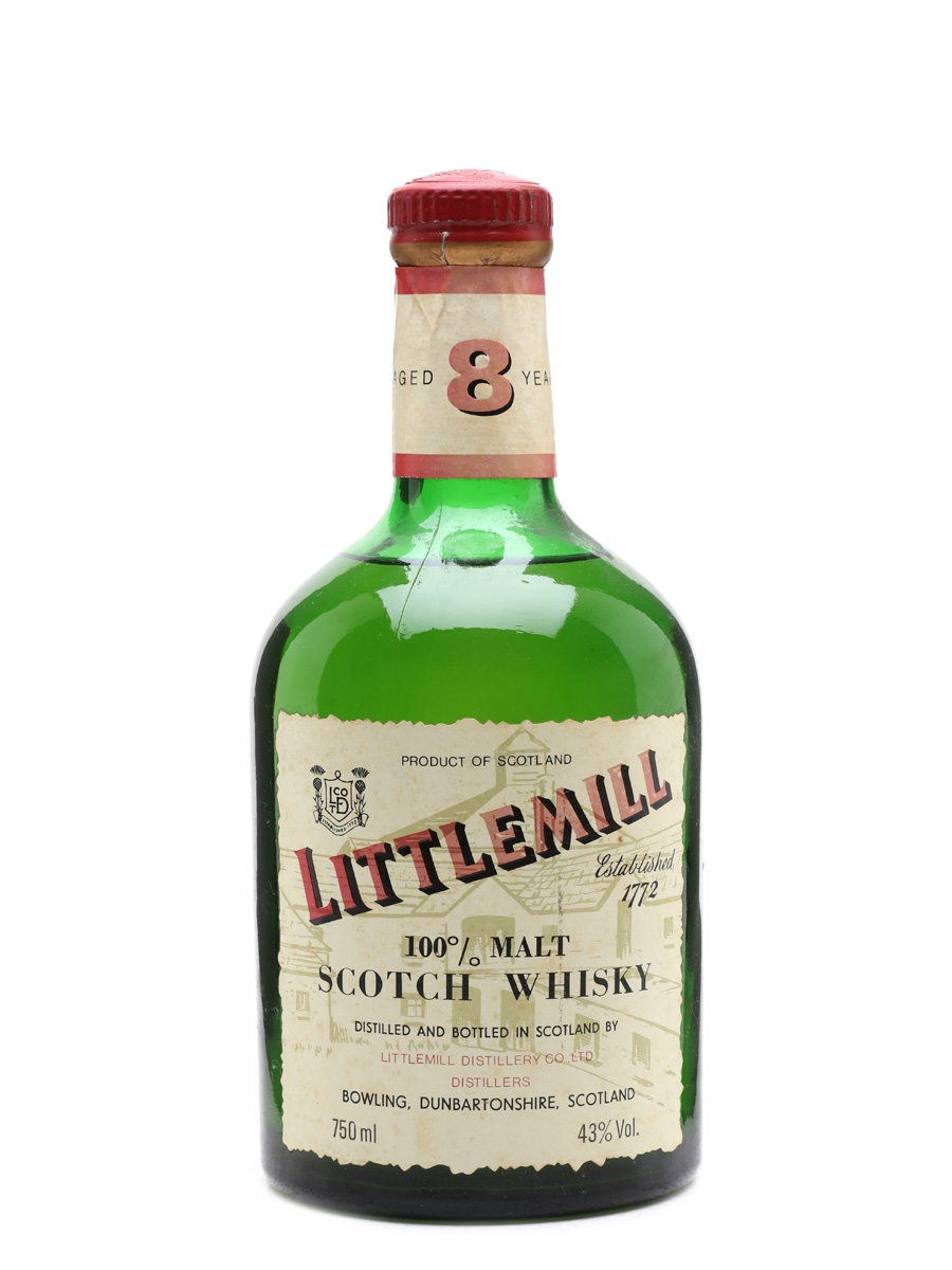 Littlemill 8 Year Old Bottled Early 1980s 75cl / 43%