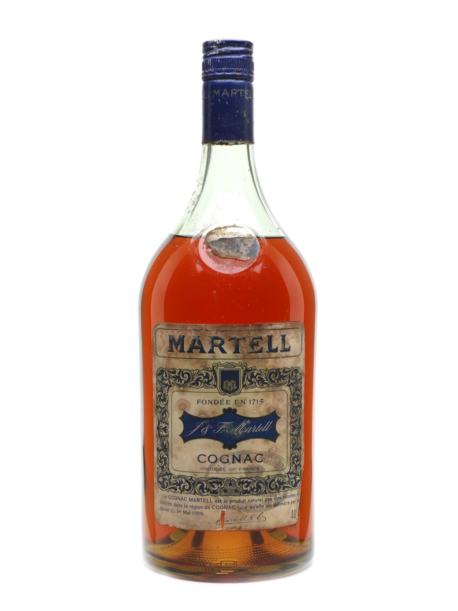 Martell 3 Star Magnum Bottled 1960s-1970s 150cl / 40%
