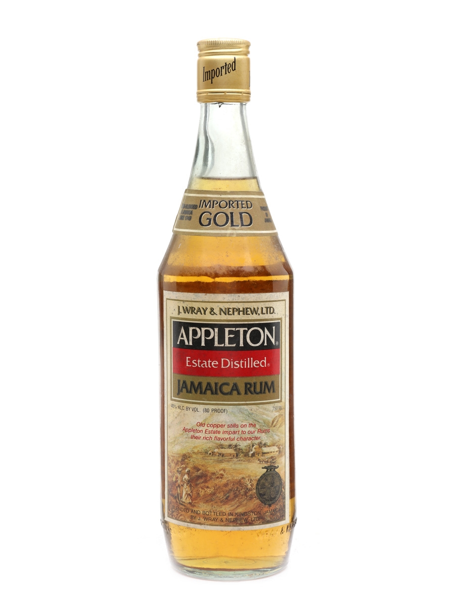 APPLETON GOLD JAMAICA RUM 750ml 40% 2本 Appleton Imported Gold Jamaica Rum - Lot 26603 - Buy/Sell Rum Online