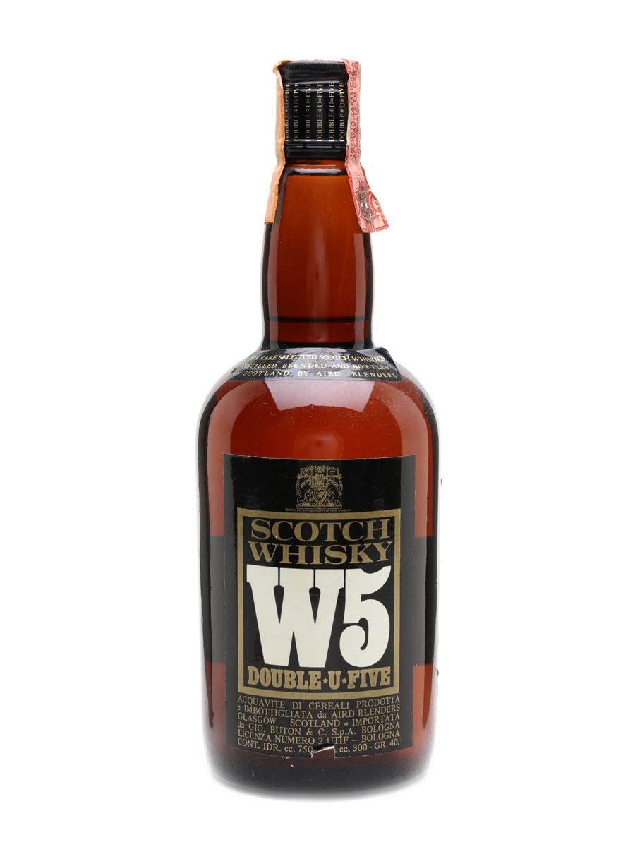 W5 Scotch Whisky Bottled 1970s 75cl / 40%