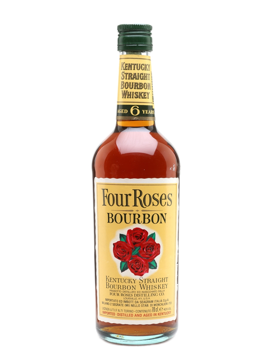 Four Roses 6 Year Old Bottled 1990s - Seagram Italia 70cl / 40%