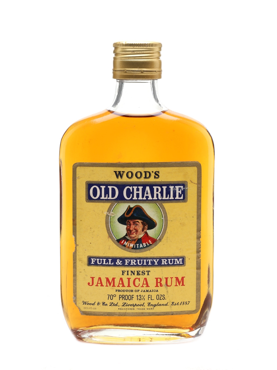 Wood's Old Charlie Jamaica Rum Bottled 1970s 37.8cl / 40%