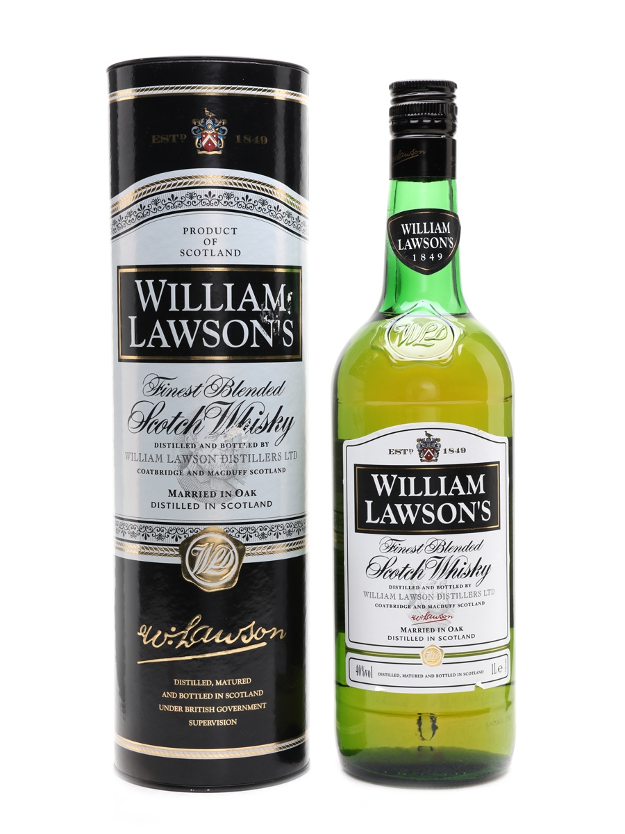 William Lawson's Finest Blended Scotch Lot 25728 Whisky.Auction