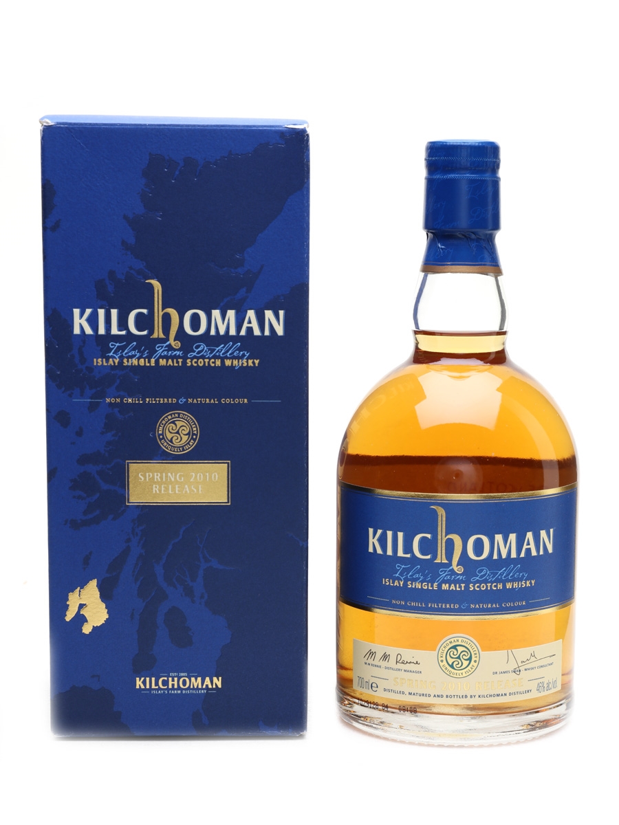 Kilchoman Spring 2010 Release  70cl / 46%
