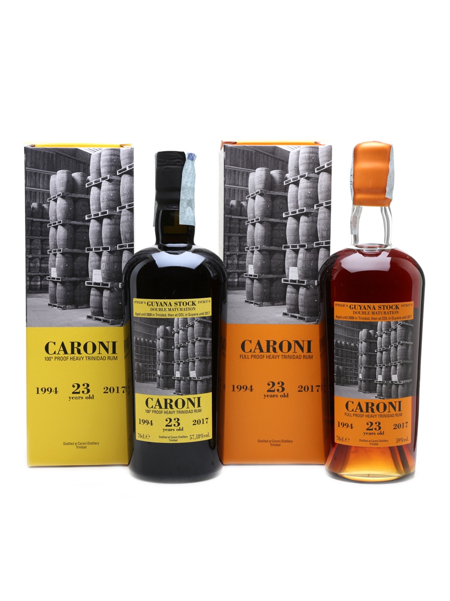 Caroni 1994 Heavy Trinidad Rums 23 Year Old - Velier 2 x 70cl