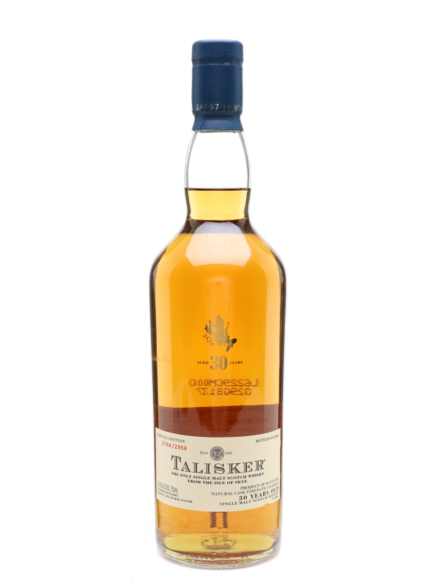Talisker 30 Year Old Cask Strength Bottled 2006 75cl / 51.9%