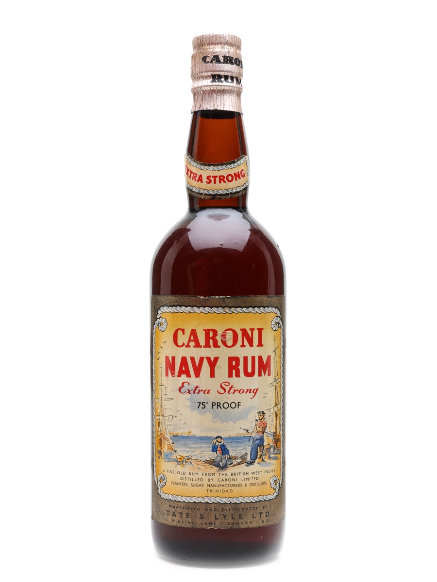 Caroni Navy Rum Bottled 1960s 75cl / 43%