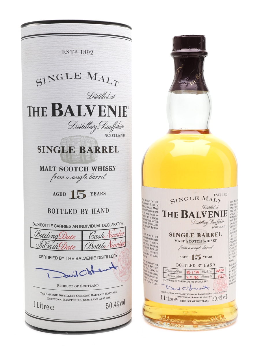 Balvenie 1980 Single Barrel 15 Year Old 100cl / 50.4%