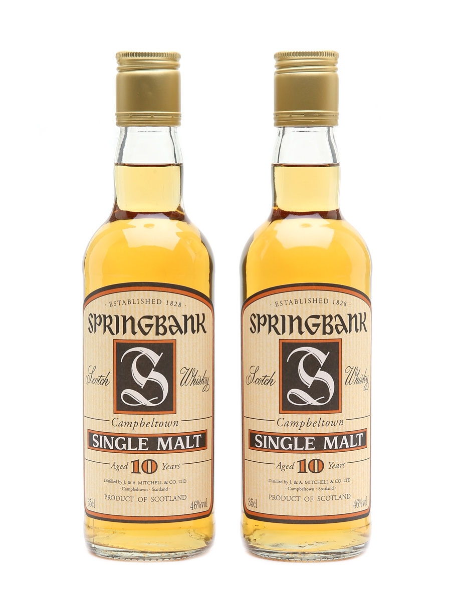 Springbank 10 Year Old  2 x 35cl / 46%