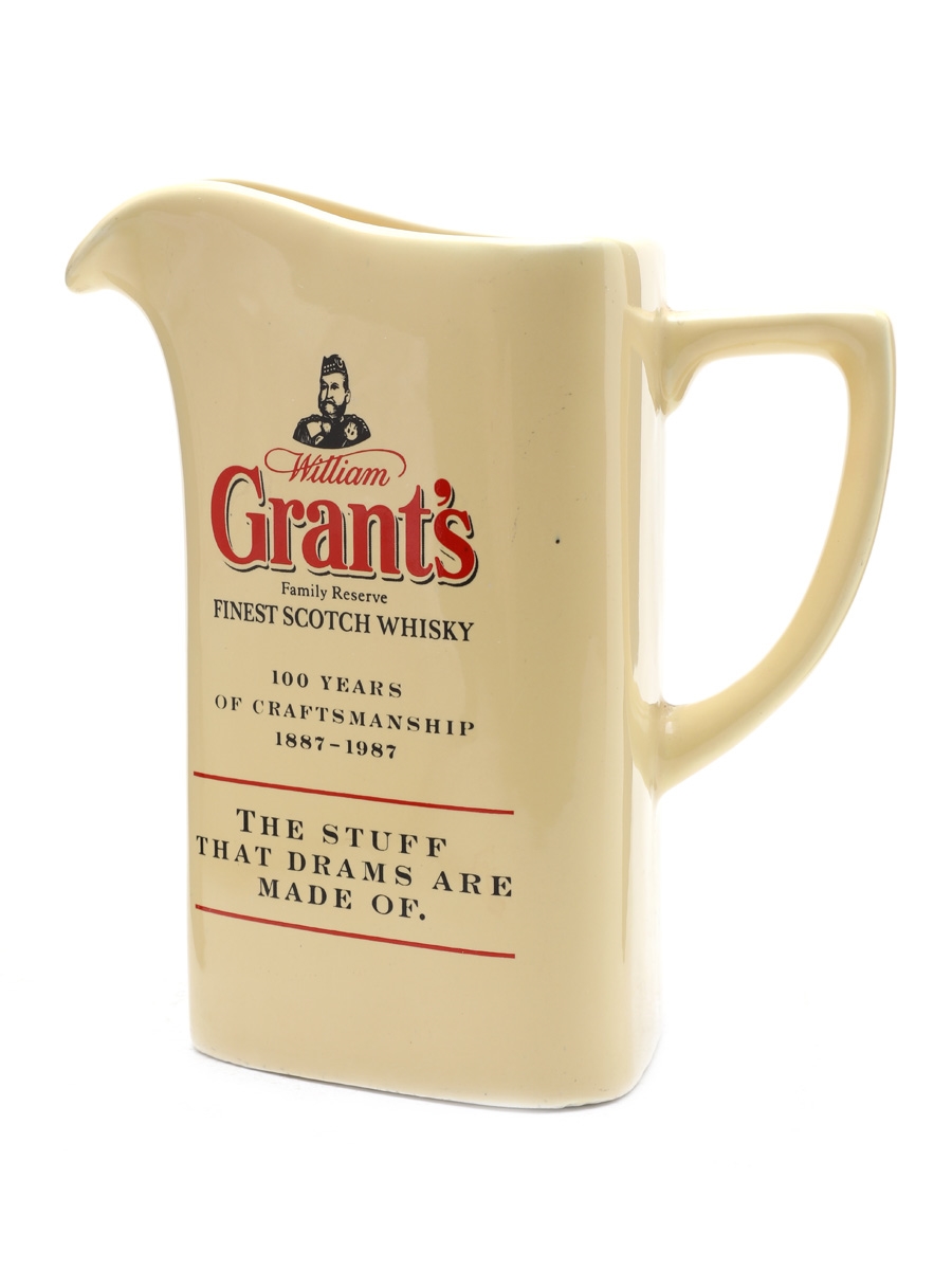 William Grant's Ceramic Water Jug Large 