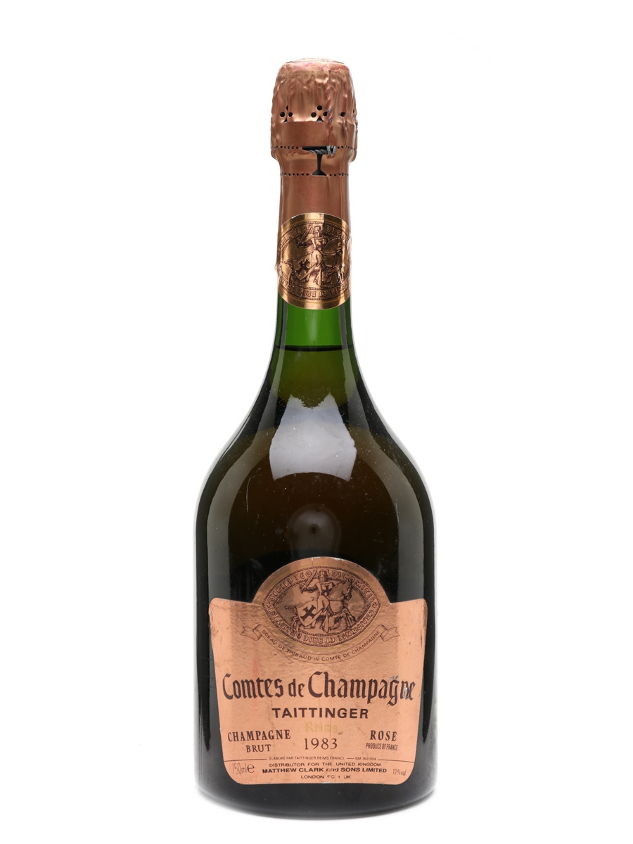 Taittinger 1983 Comtes De Champagne Brut Rose 75cl / 12%