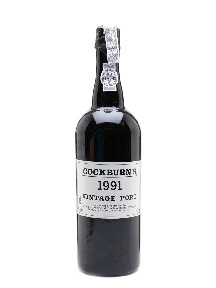 Cockburn's 1991 Vintage Port  75cl / 20%