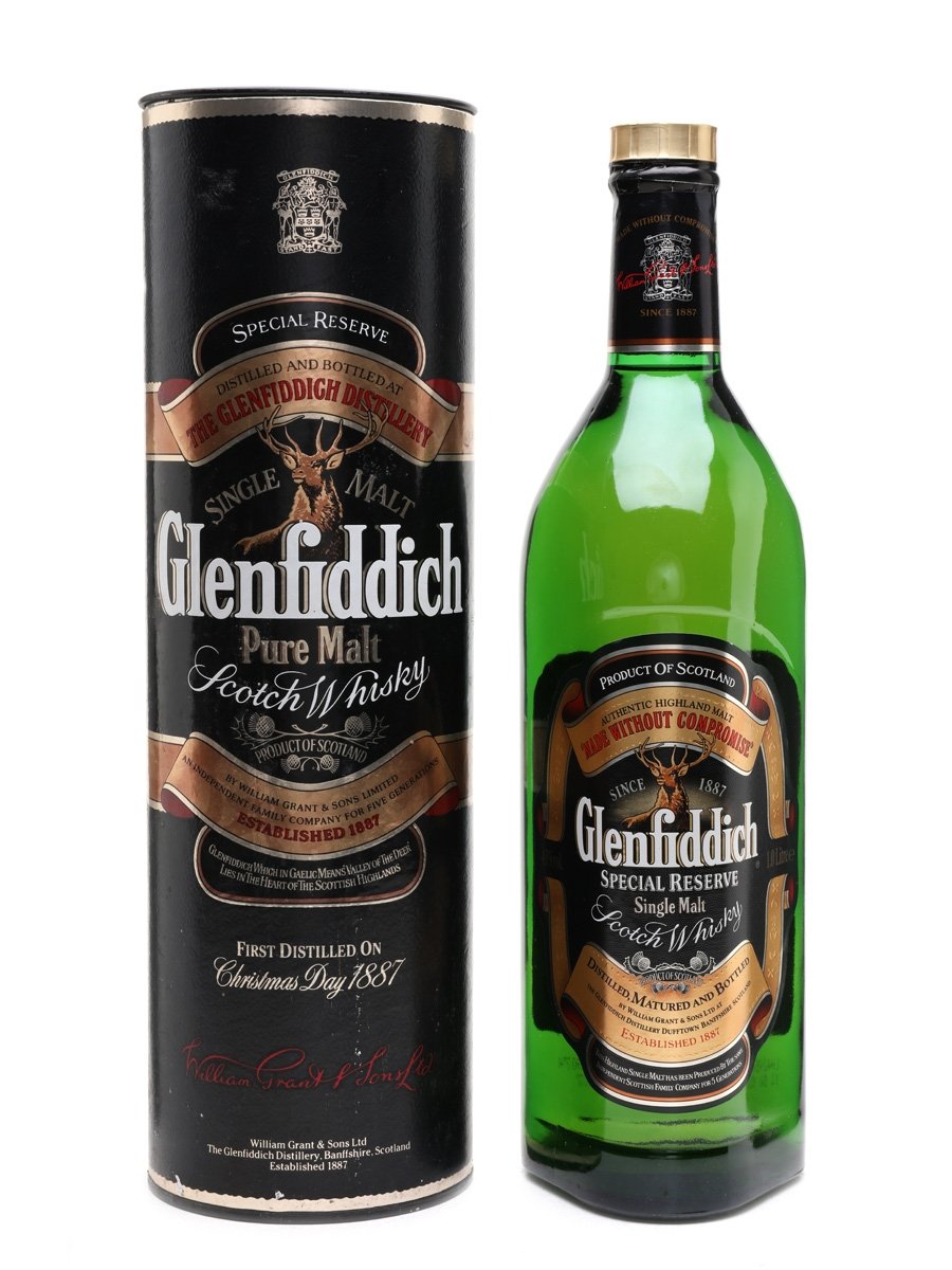 Glenfiddich Special Reserve Pure Malt - Lot 28141 - Buy/Sell Speyside ...