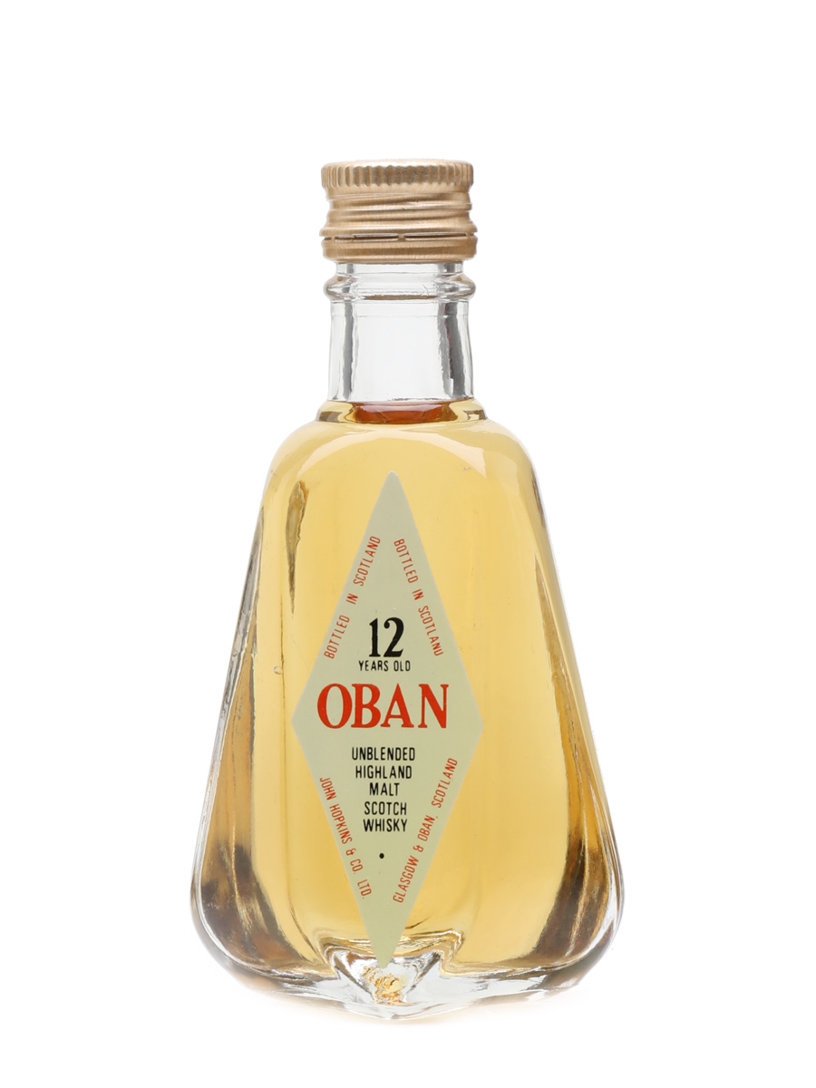 Oban 12 Year Old Bottled 1970s 5cl / 40%
