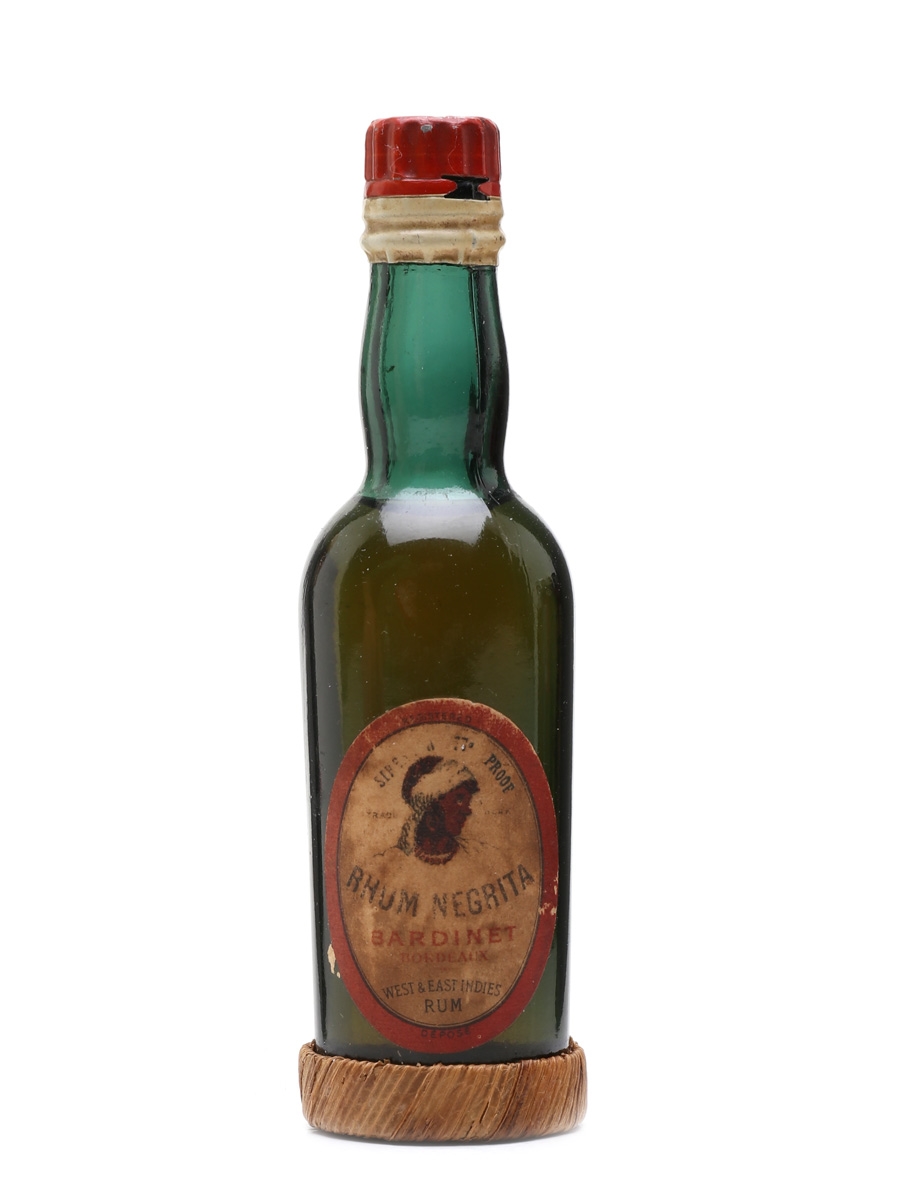 Bardinet Rhum Negrita Bottled 1960s 5cl / 44%