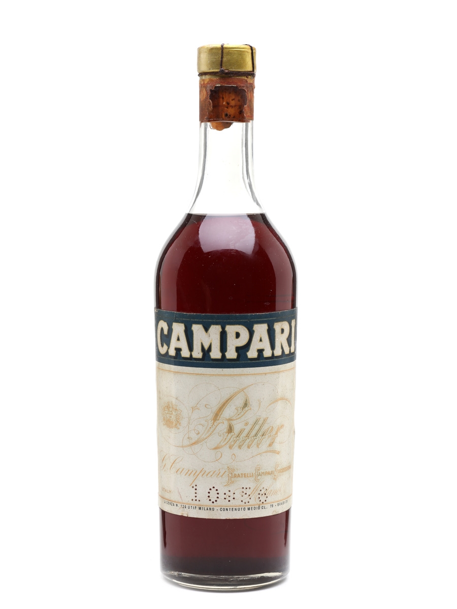Campari Bitter Bottled 1950s 75cl / 25%