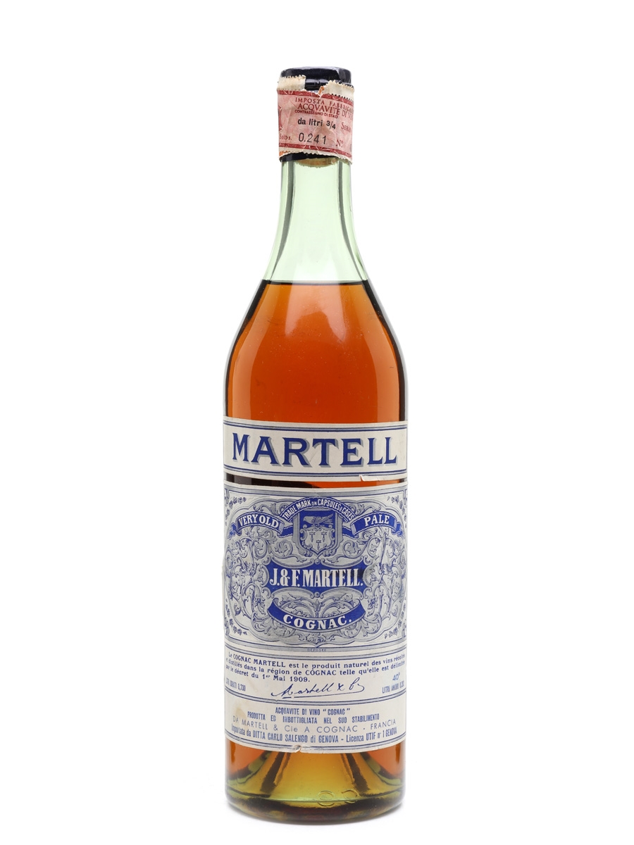 Martell VOP Spring Cap Bottled 1950s - Carlo Salengo 73cl / 40%