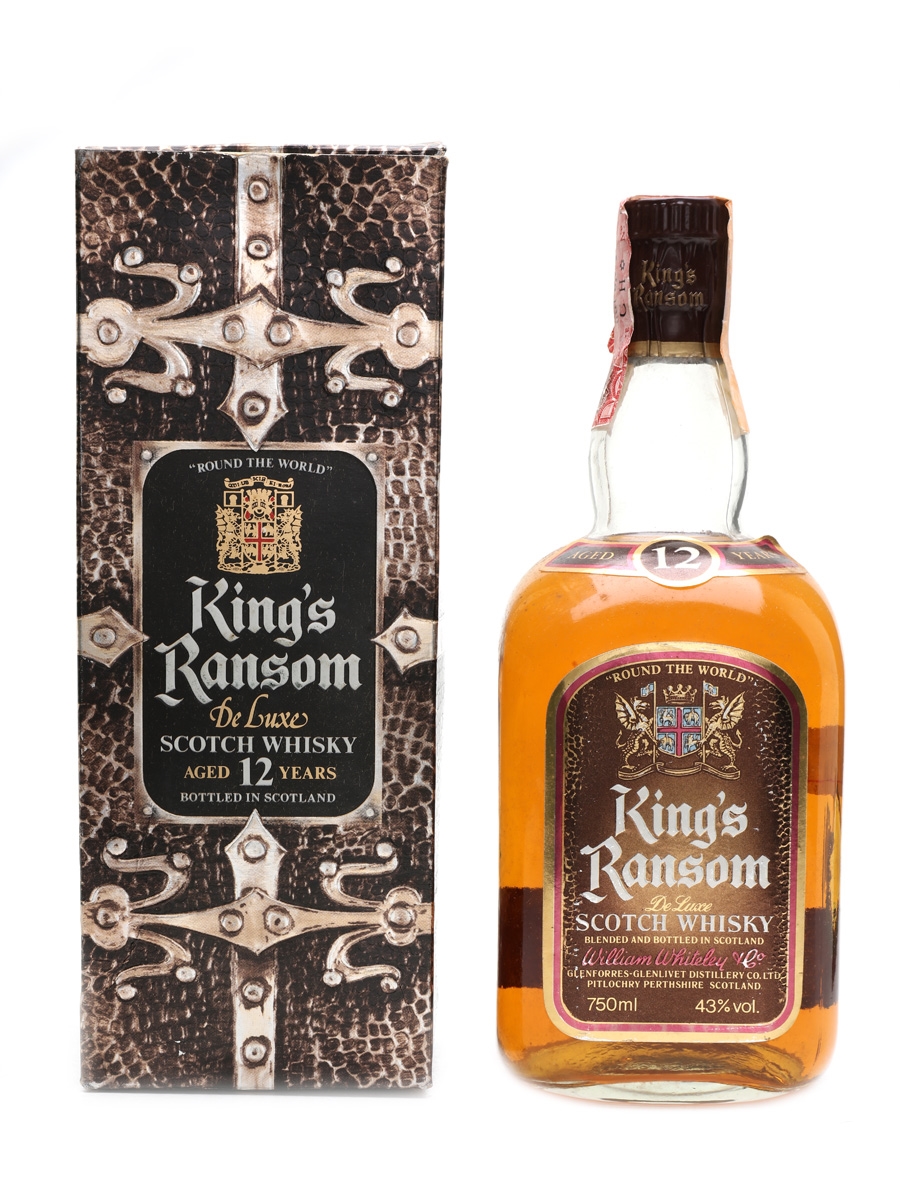 King's Ransom 12 Year Old Round The World Bottled 1970s - Strega Alberti 75cl / 43%