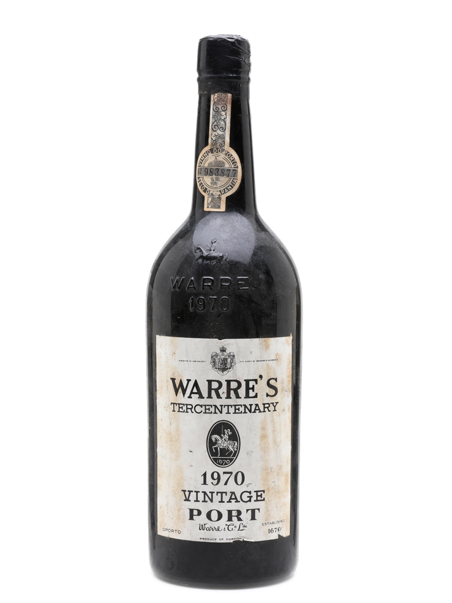 Warre's 1970 Vintage Port Tercentenary 75cl / 20%