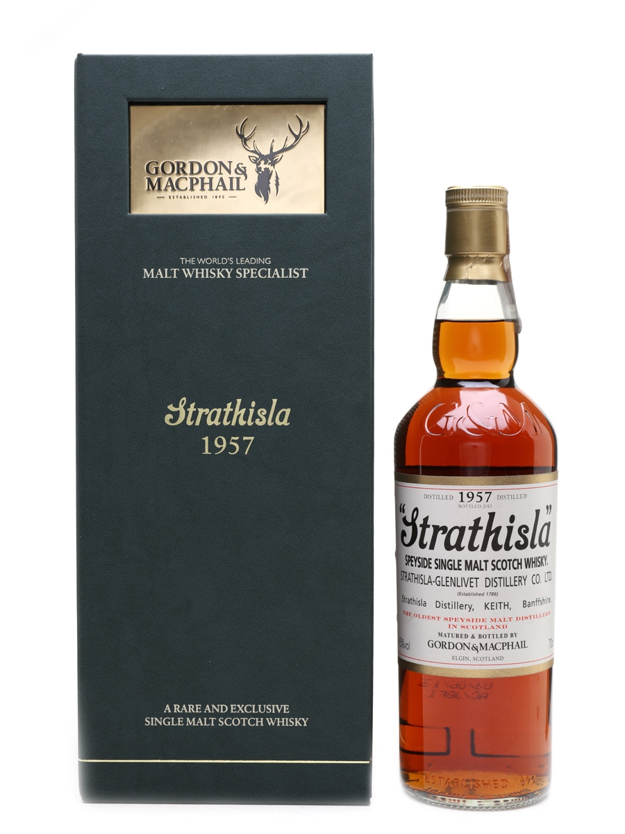 Strathisla 1957 Single Cask Bottled 2013 - Gordon & MacPhail 70cl / 43%