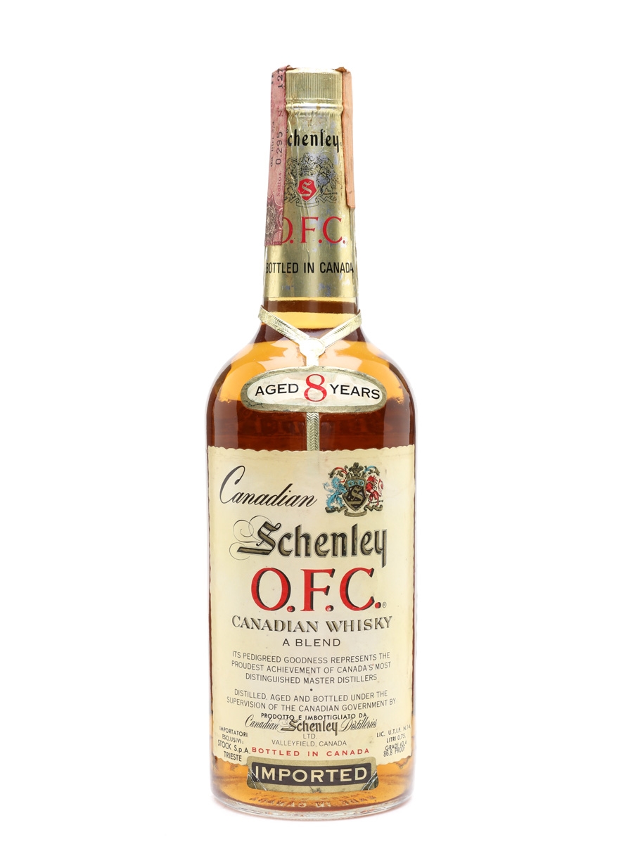 Schenley OFC 8 Year Old Bottled 1975 75cl / 43.4%